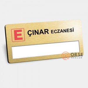 Eczane İsimlik 2