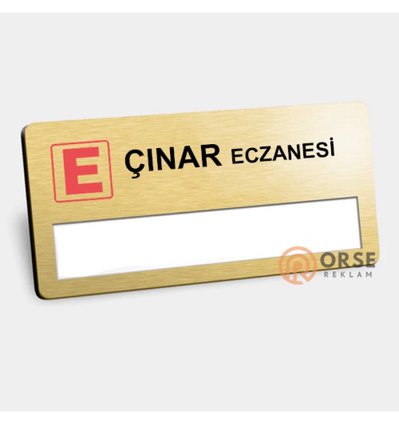 Eczane İsimlik 2 Eczane İsimlik 2
