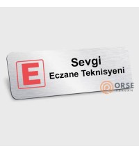 Eczan Teknikeri İsimlik Eczan Teknikeri İsimlik