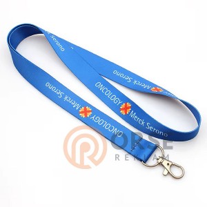 Boyun İpi Baskı Renkli Zemin