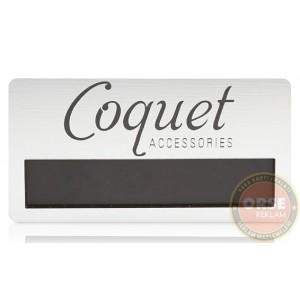 Lazer Kazıma İsimlik Pencereli