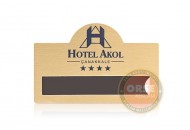 Metal Yaka Kartı Kubbeli Metal Yaka Kartı Kubbeli