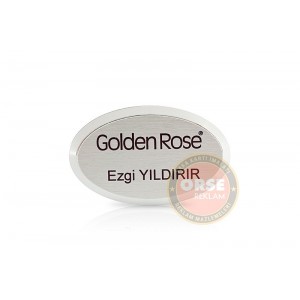 Yaka İsimliği Oval