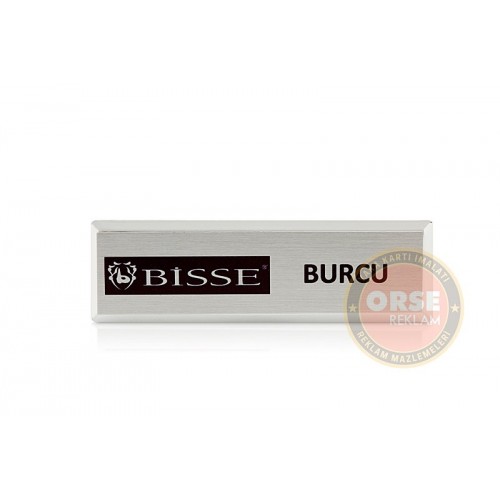 Yaka Kartı İnce Dar Gri